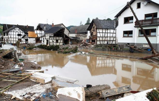 alemania, intensas lluvias, desastres naturales