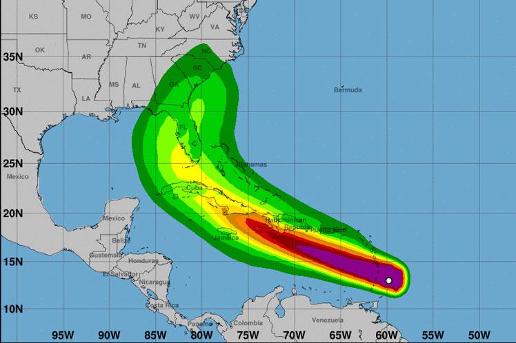 cuba, meteorologia, tormenta tropical elsa, ciclon, insmet, defensa civil