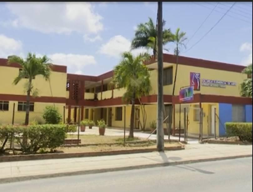 Se instaló un grupo electrógeno en la Escuela elemental de arte Ernesto Lecuona, centro para la atención de casos positivos en edades pediátricas. (Foto: Tomada de Facebook)