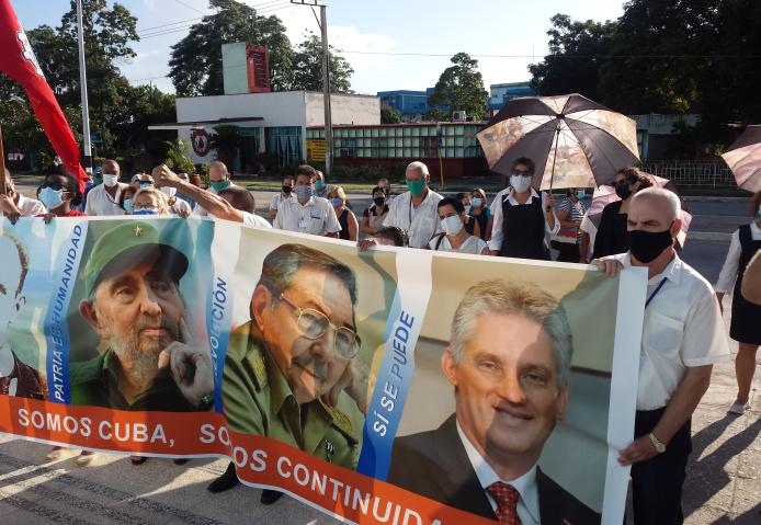 sancti spiritus, etecsa, revolucion cubana, miguel diaz-canel, subversion contra cuba, mfia nticubana, contrarrevolucion, guerra no convencional, campañas mediaticas, bloqueo de eeuu a cuba