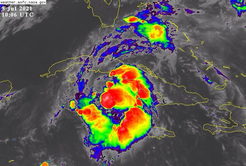 cuba, meteorologia, instituto de meteorologia, insmet, tormenta tropical elsa, ciclones, huracanes, lluvias