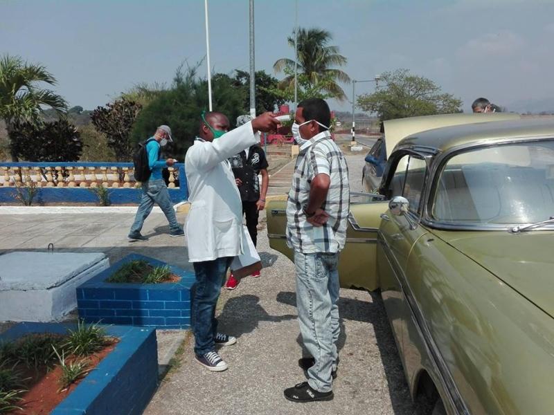 La dirección del Partido y el Gobierno en la provincia insistió en una mayor efectividad del control en los puntos de frontera  para restringir la movilidad. (Foto: Alipio Martínez)