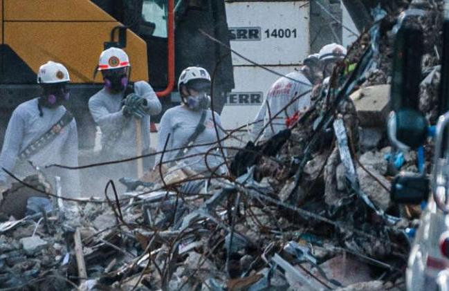 estados unidos, miami, edificio, derrumbe, muertes, bomberos