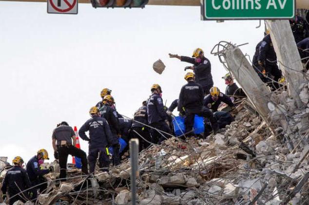 estados unidos, miami, derrumbe, muertes