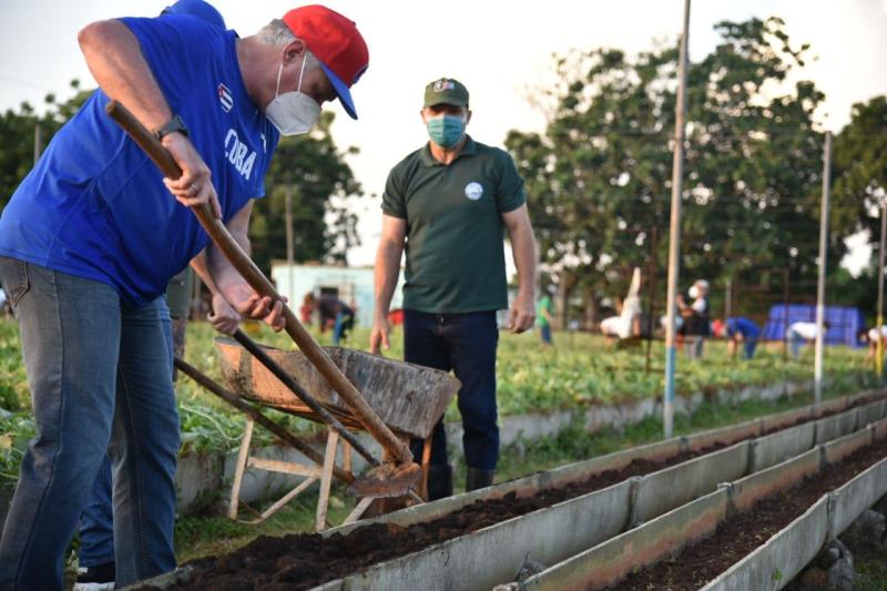 cuba, la habana, 26 de julio, asalto al cuartel moncada, miguel diaz-canel, trabajo voluntario, la habana