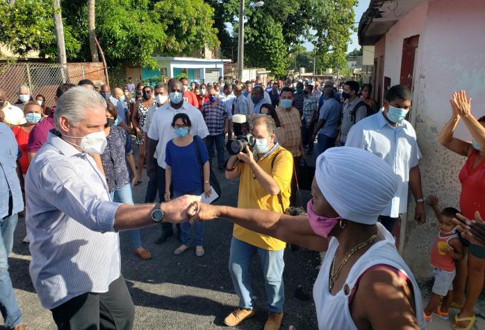 cuba, miguel diaz-canel, comunidades, reanimacion de las comunidades, la habana