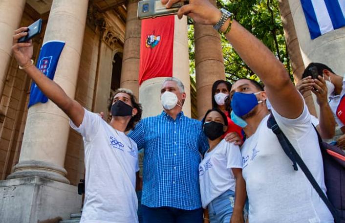 cuba, universidad de la habana, miguel diaz-canel, presidente de cuba, union de jovenes comunistas, ujc