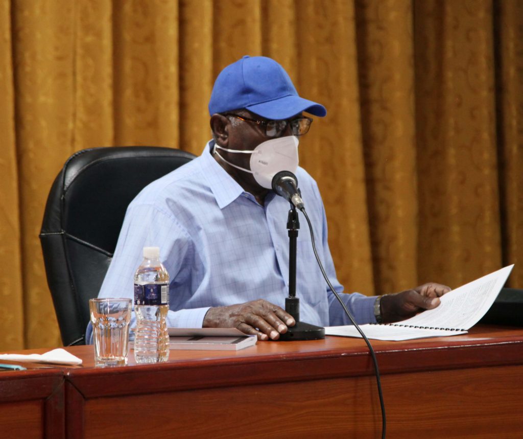 El Vicepresidente cubano instó a controlar la pandemia, lo cual pasa, dijo, por la responsabilidad personal, familiar e institucional, y por el respeto a las medidas adoptadas. (Foto: Oscar Alfonso Sosa)