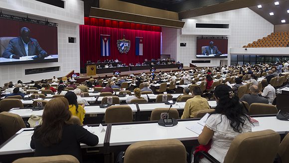 VII Período Ordinario de sesiones de la Asamblea Nacional del Poder Popular. (Foto: Irene Pérez/ Cubadebate)