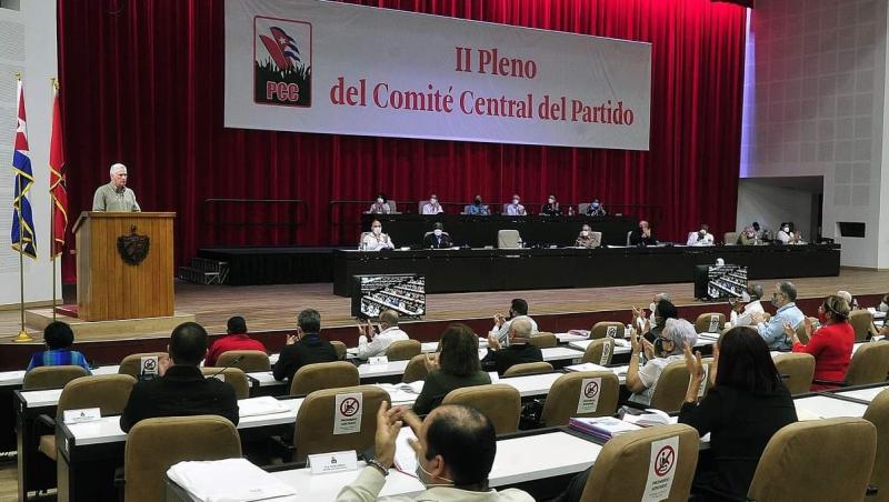 cuba, partido comunista de cuba, VIII congreso del pcc, comite central del pcc, miguel diaz-canel, economia cubana