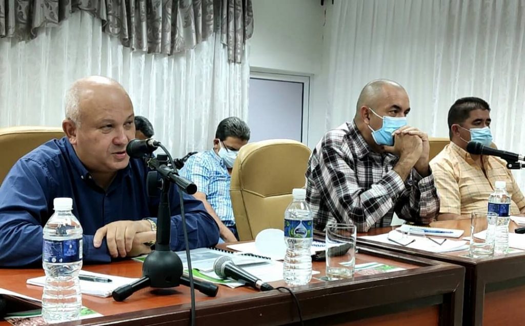 Jorge Luis Tapia Fonseca llamó a cambiar la mentalidad de los cuadros, desterrar la burocracia y elevar la gestión. (Foto: Javier Alejandro Brito)