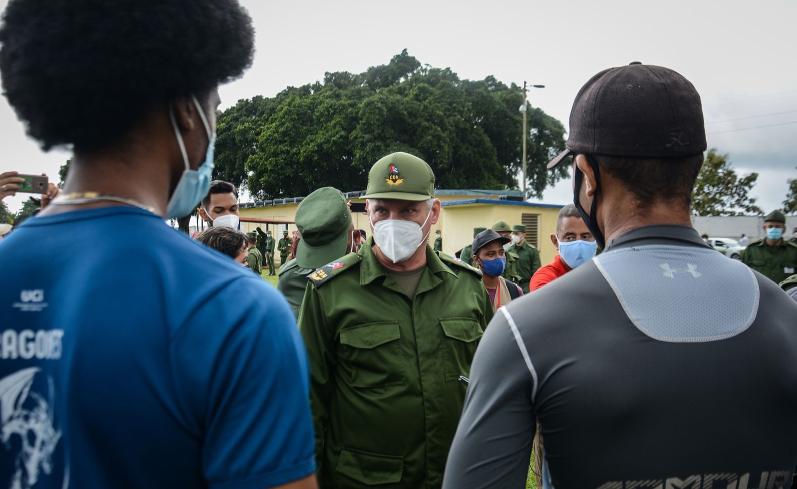 cuba, dia nacional de la defensa, far, miguel diaz-canel