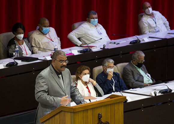 Rubén Remigio Ferro, presidente del Tribunal Supremo Popular. (Foto: Irene Pérez/ Cubadebate)
