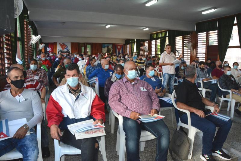 cabaiguan, asamblea municipal del partido, VIII congreso del partido, partido comunista de cuba, pcc