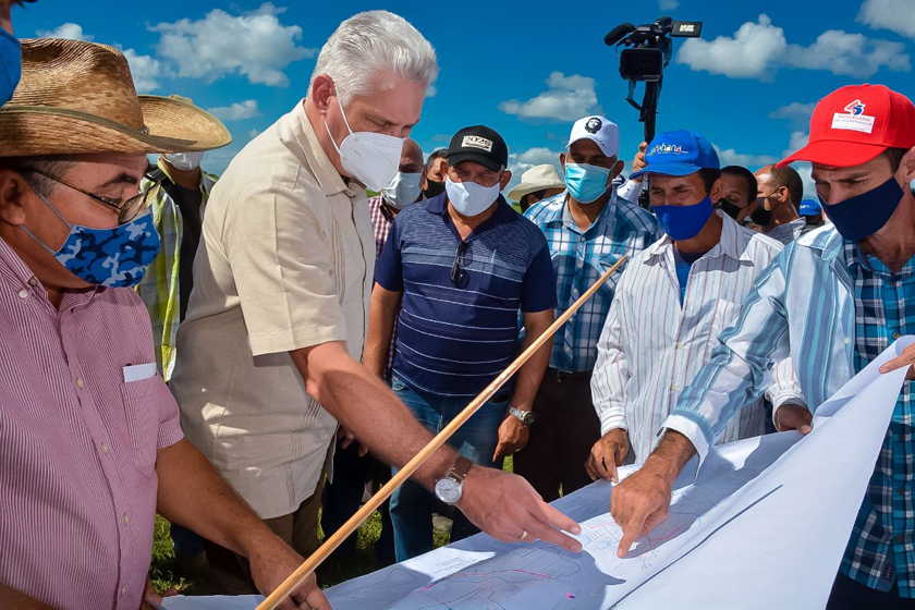 holguin, miguel diaz-canel, alimentos, produccion de alimentos