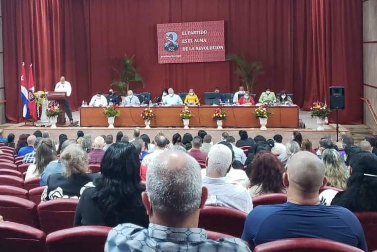 sancti spiritus, asamblea municipal del pcc, partido comunista de cuba, VIII congreso, secretariado del comite central del pcc, comite central del partido comunista de cuba, miguel diaz-canel