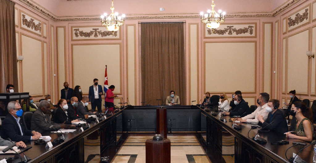 cuba, eurodiputados, parlamento europeo, esteban lazo, solidaridad con cuba, asamblea nacional del poder popular