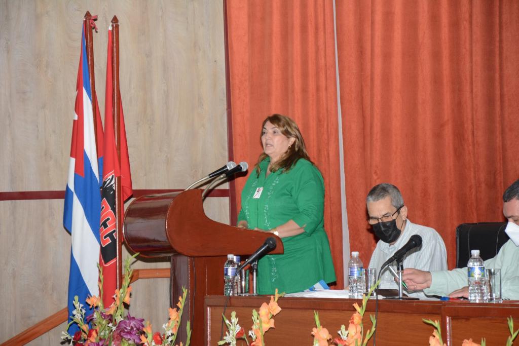 sancti spiritus, pcc, VIII congreso del pcc, asamblea provincial del pcc, deivy perez martin, miguel diaz-canel