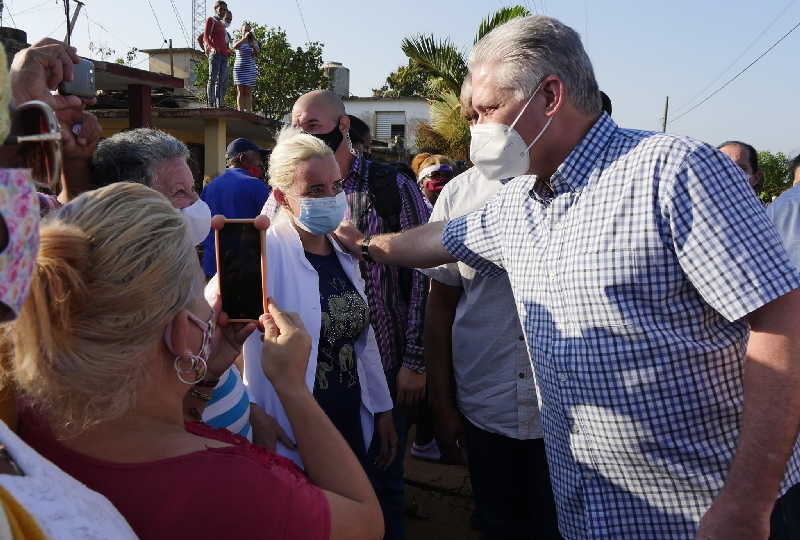 artemisa, miguel diaz-canel, secretariado del comite central del pcc, partido comunista de cuba, VIII congreso del pcc, termoelectrica, barrios, desarrollo local