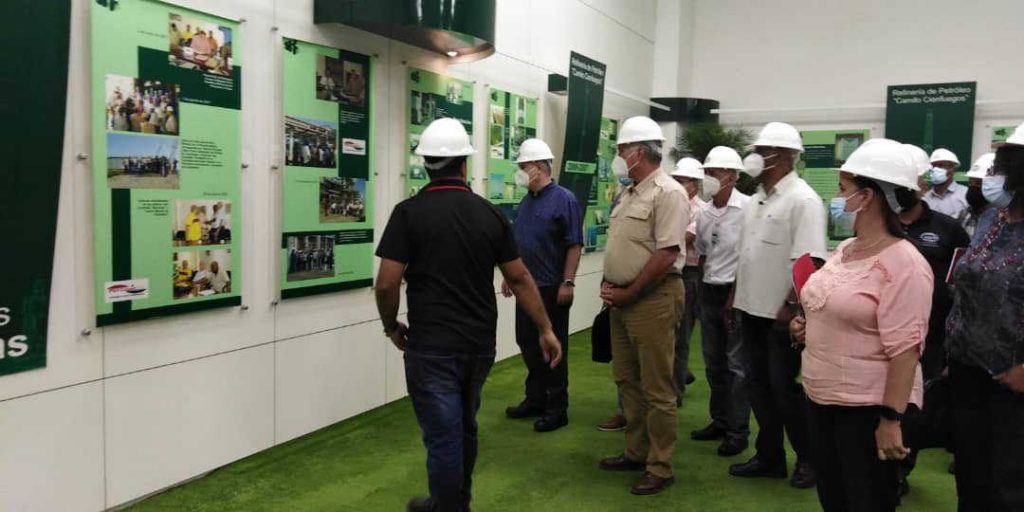 cuba, cienfuegos, visita gubernamental, miguel diaz-canel