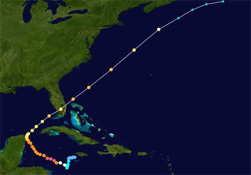Desfile de ciclones tropicales en el siglo XXI