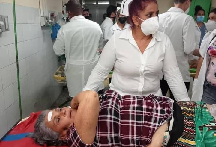 sancti spiritus, cabaiguan, accidente de transito, lesionados, hospital provincial camilo cienfuegos