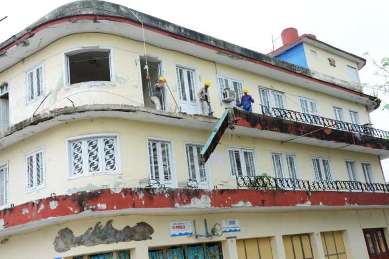 sancti spiritus, derrumbe, edificios multifamiliares, patrimonio, oficina del conservador, vivienda