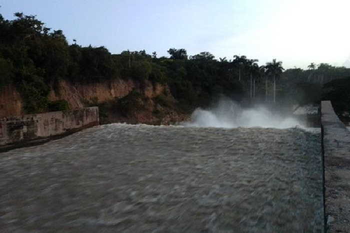 sancti spiritus, embalses espirituanos, presa zaza, lluvias en sancti spiritus, intensas lluvias en sancti spiritus