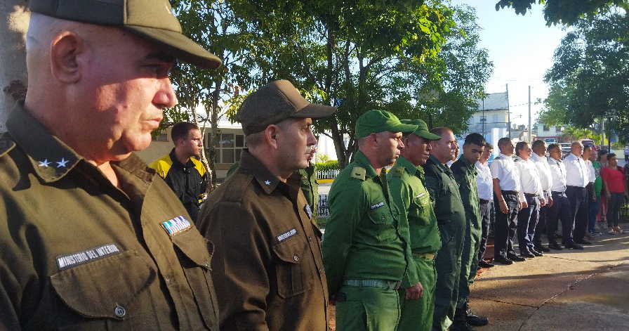 sancti spiritus, bomberos, minint, incendio, matanzas, explosion, bandera de proeza laboral