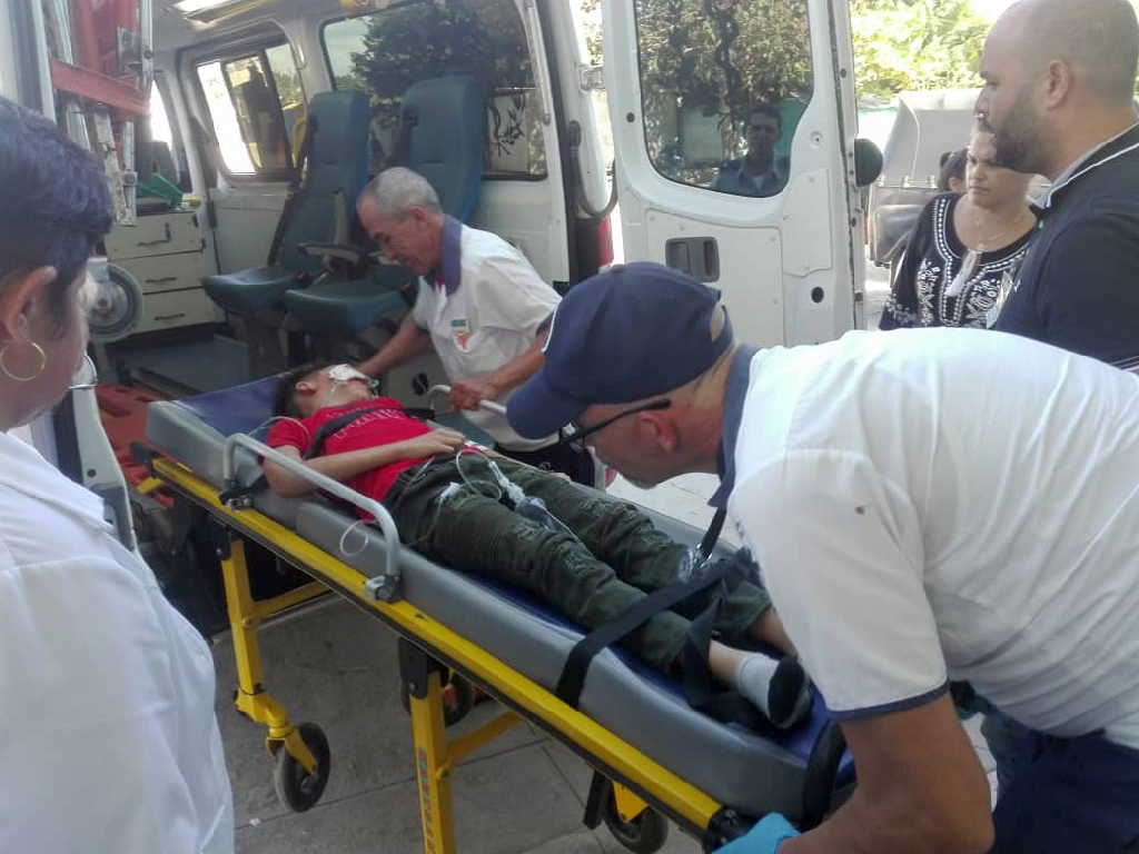 sancti spiritus, accidente de transito, autopista nacional, cabaiguan, hospital provincial camilo cienfueros