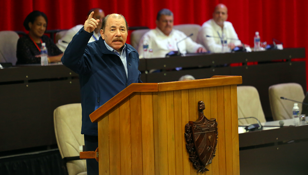 Presidente de Nicaragua, Daniel Ortega.