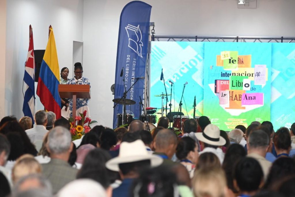 La vicepresidenta Francia Márquez agradeció la designación de Colombia como invitado de honor de la Feria. (Foto: PL)