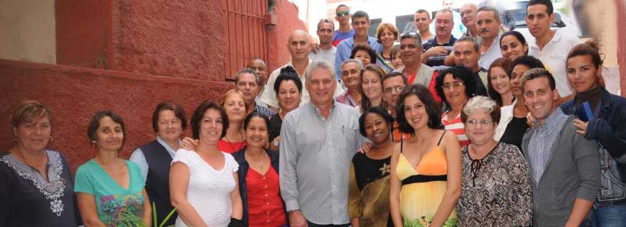 Miguel Díaz-Canel Bermúdez Miguel Díaz-Canel en Sancti Spíritus