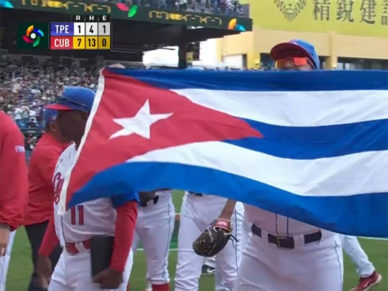 Después de dos reveses consecutivos, el equipo cubano vapuleó el viernes a Panamá (13-4) y este domingo a Italia. (Foto: PL)