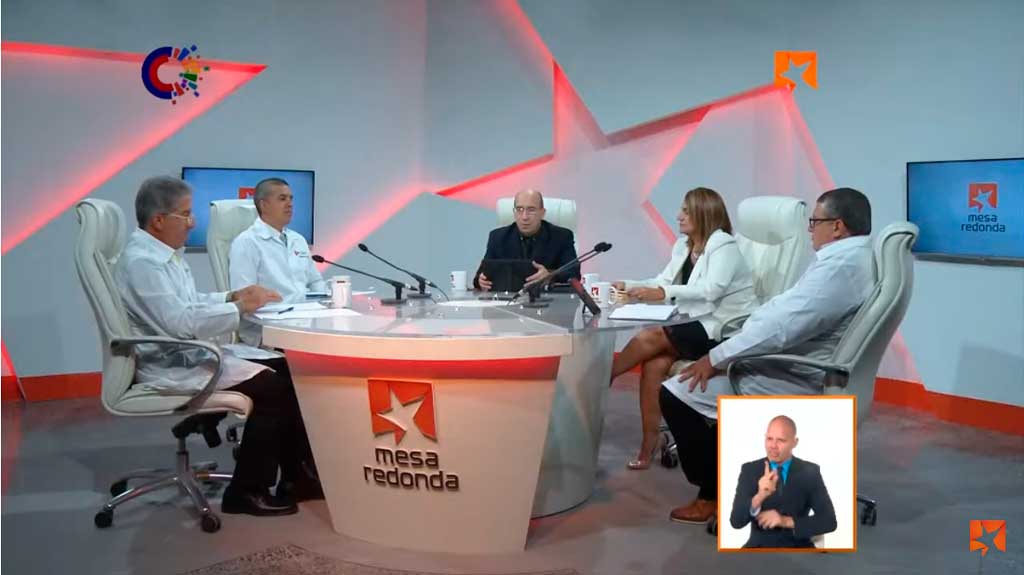 Distintos momentos de esta extraordinaria página de la medicina cubana, se rememoraron en la Mesa Redonda.