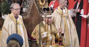 Crowned King Charles III of England in the London – Escambray ceremony