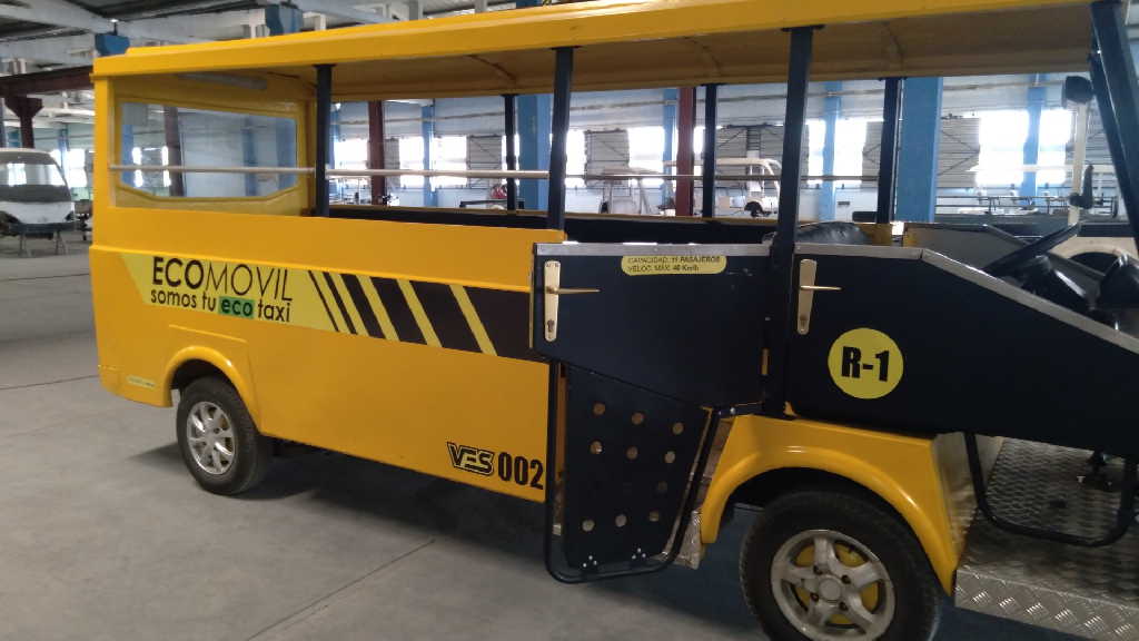 Al primer Ecomóvil R1 eléctrico con sello espirituano se unirán otros para apoyar la transportación de pasajeros en la cabecera provincial. 