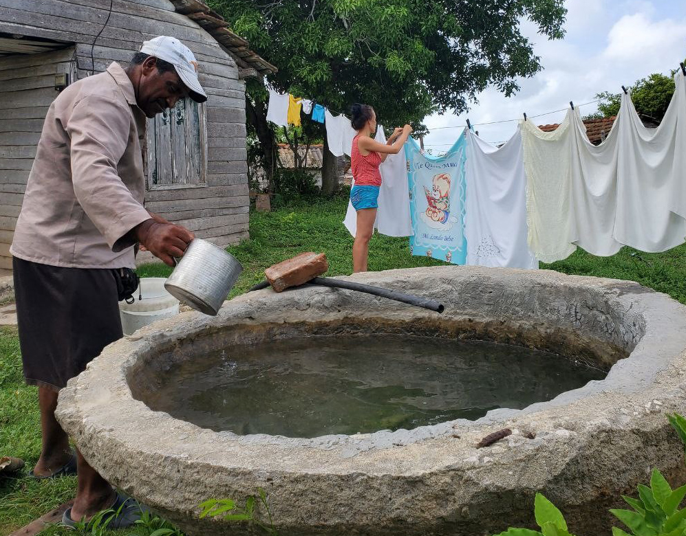 En La Güira la incertidumbre del abasto de agua quedó en tiempo pasado.