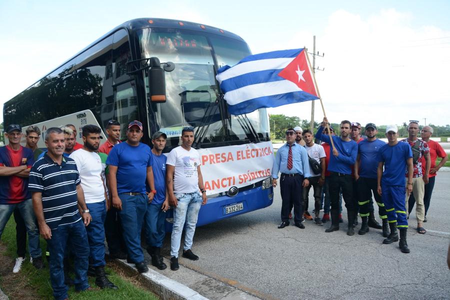 sancti spiritus, empresa electrica, pinar del rio, huracanes, cilcones, electricidad