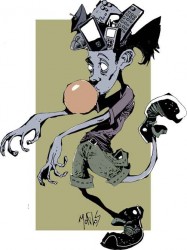 Caricatura Zombie