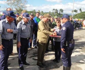 Conmemoran aniversario de la PNR en Sancti Spíritus.