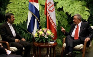 Raúl y el presidente iraní sostuvieron conversaciones oficiales.