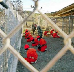 Cárcel de Estados Unidos en la ilegal base de Guantánamo.