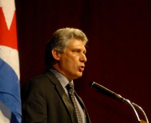 El ministro Miguel Díaz-Canel inauguró "UNIVERSIDAD 2012".