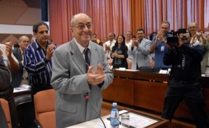 Juan Escalona Reguera recibió el Premio Nacional de Ciencias Jurídicas.