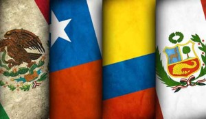 Chile, Perú, México y Colombia forman la Alianza del Pacífico.