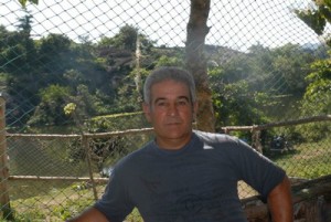 Raúl Hernández, buzo de la presa Tuinucú.