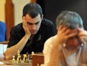 GM Leinier Domínguez en el Memorial Capablanca de Ajedrez. Foto: Marcelino VAZQUEZ (AIN)