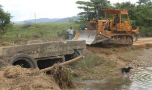 Los mayores daños en infraestructura vial se localizan en zonas rurales.