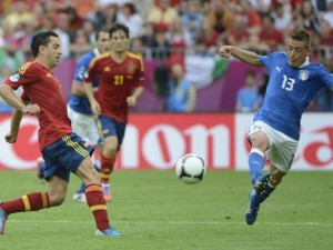 España e Italia empataron 1-1.